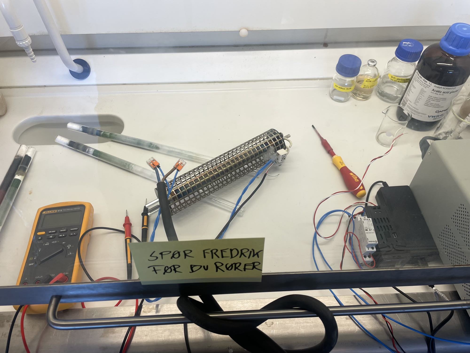 Thermo Finnigan Precon reaction cell repair